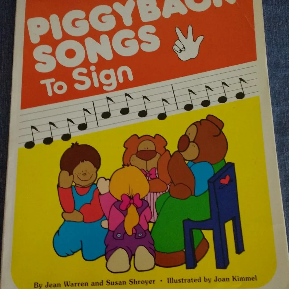 Piggyback Songs for Infants and Toddlers, to Sign, Animals by Jean Warren